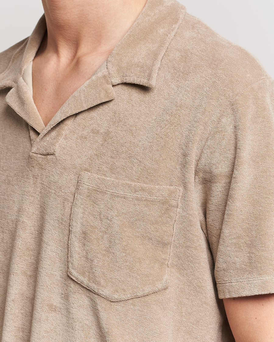 Herr | Pikéer | A Day's March | Terry Polo Khaki