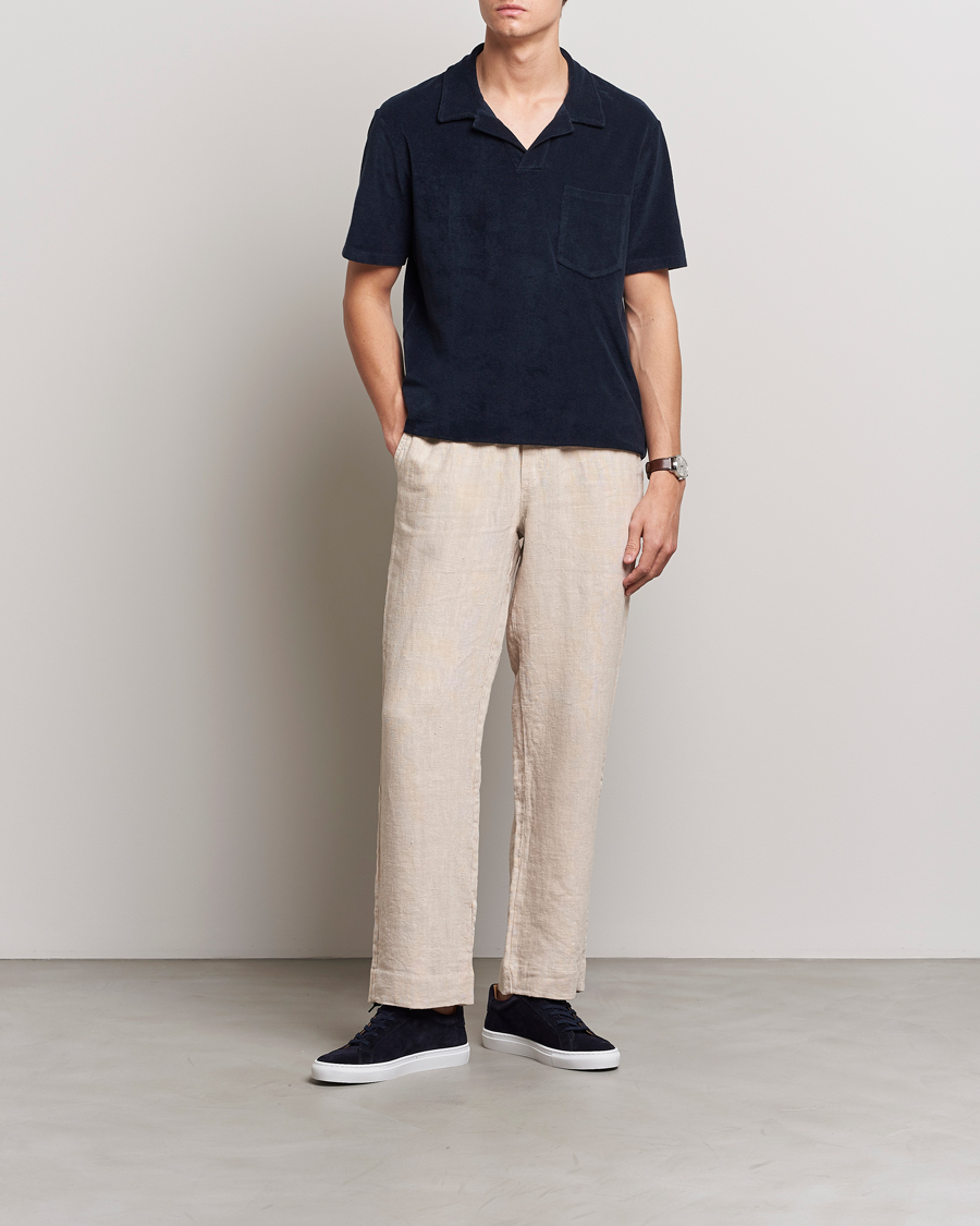 Herr | Pikéer | A Day's March | Terry Polo Navy