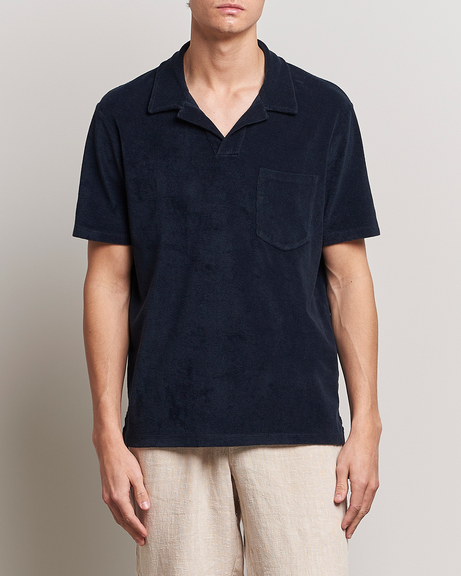 Herr | Terry | A Day's March | Terry Polo Navy