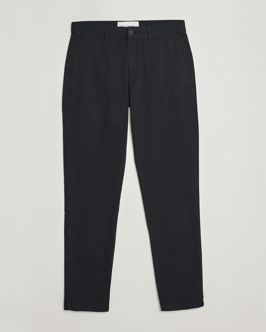 Herr | Byxor | A Day's March | Sunnyvale Classic Chino Black