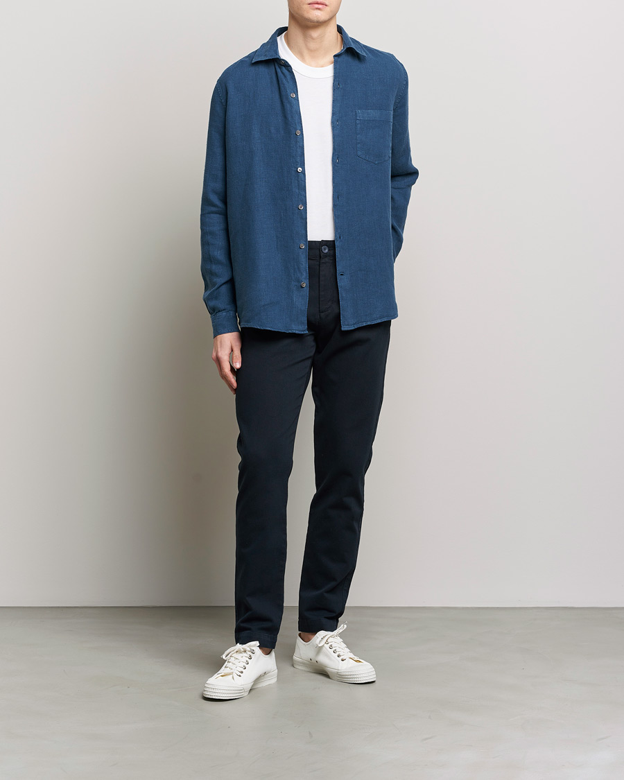 Herr | Byxor | A Day's March | Sunnyvale Classic Chino Navy