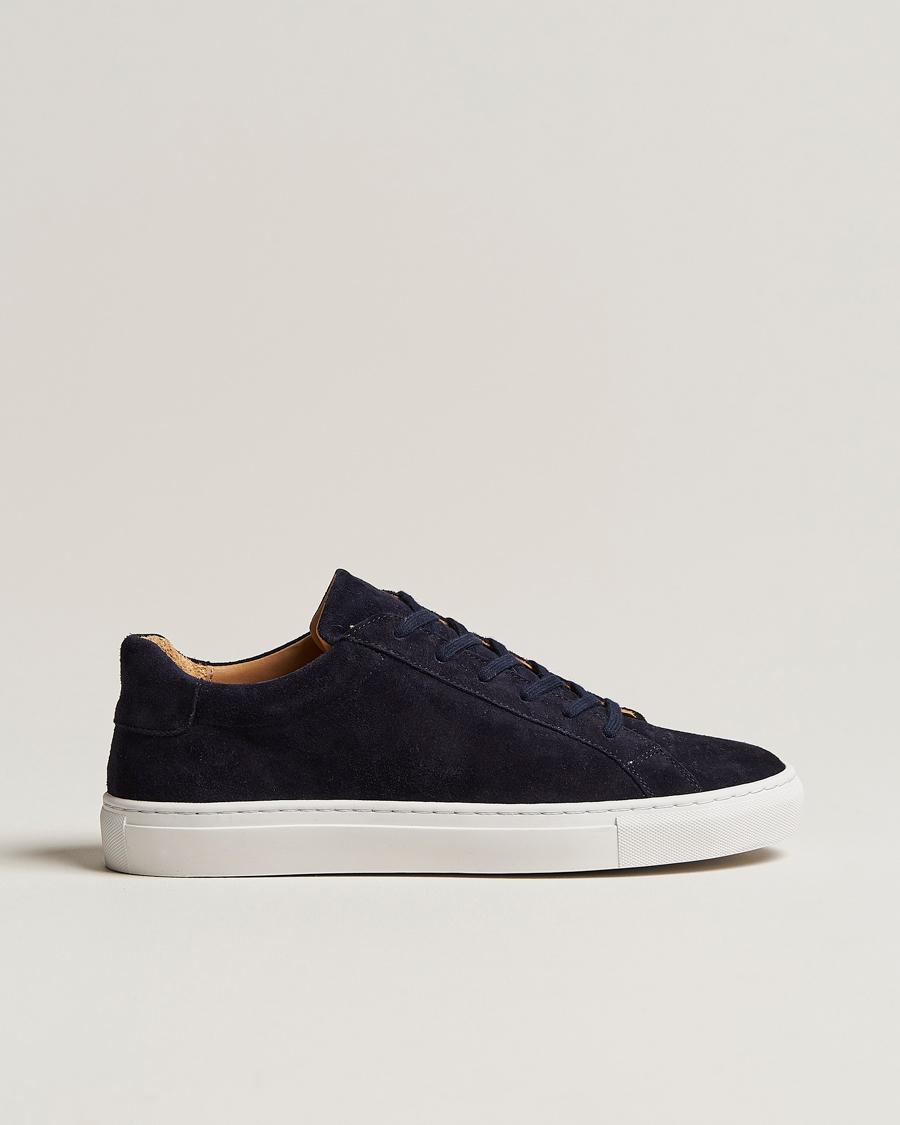 Herr | A Day's March Marching Suede Sneaker Navy | A Day's March | Marching Suede Sneaker Navy