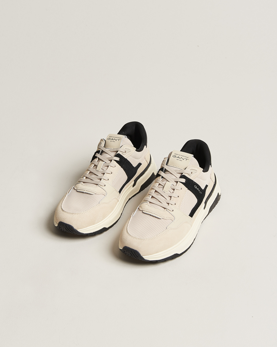 Herr | Svarta sneakers | GANT | Jeuton Running Sneaker Beige