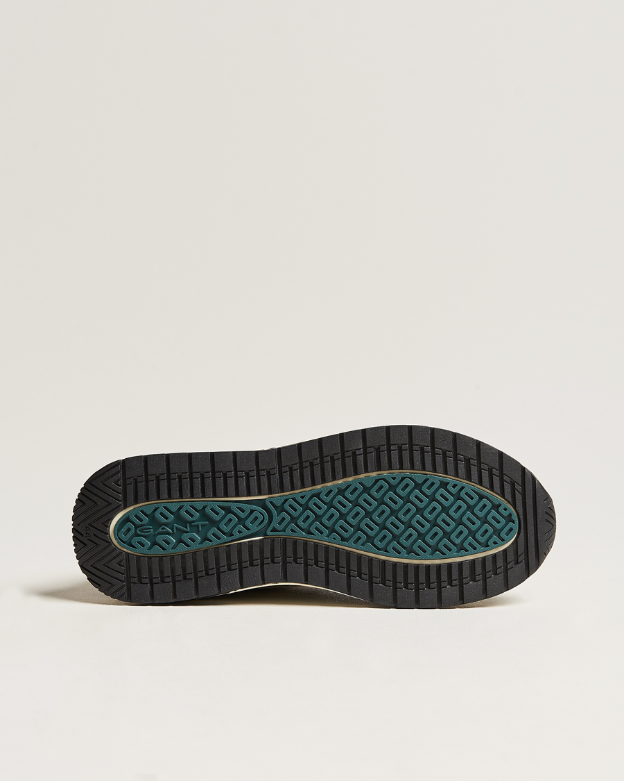 Herr | GANT Jeuton Running Sneaker Tartan Green | GANT | Jeuton Running Sneaker Tartan Green