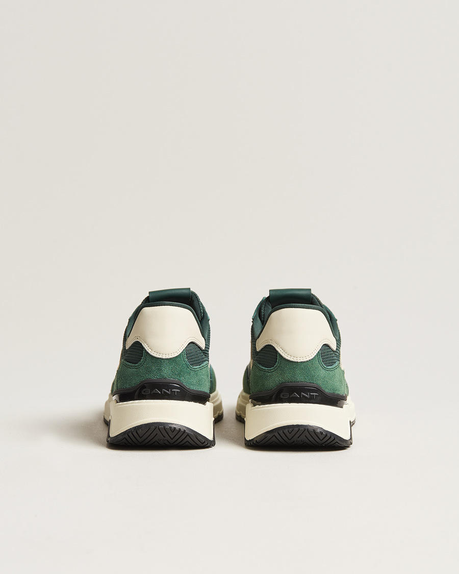 Herr | GANT Jeuton Running Sneaker Tartan Green | GANT | Jeuton Running Sneaker Tartan Green