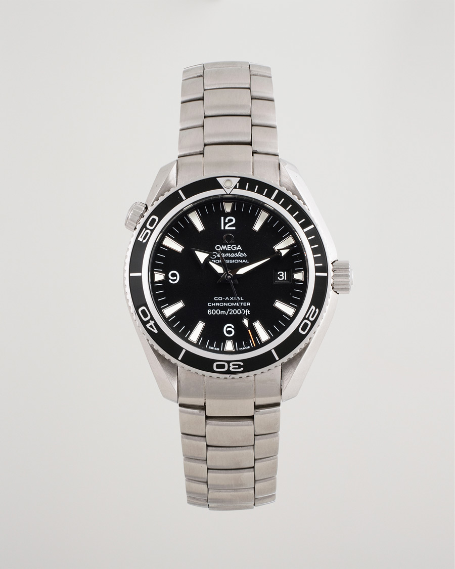 Herr | Omega Pre-Owned Seamaster Planet Ocean 2201.50.00 Steel Black | Omega Pre-Owned | Seamaster Planet Ocean 2201.50.00 Steel Black
