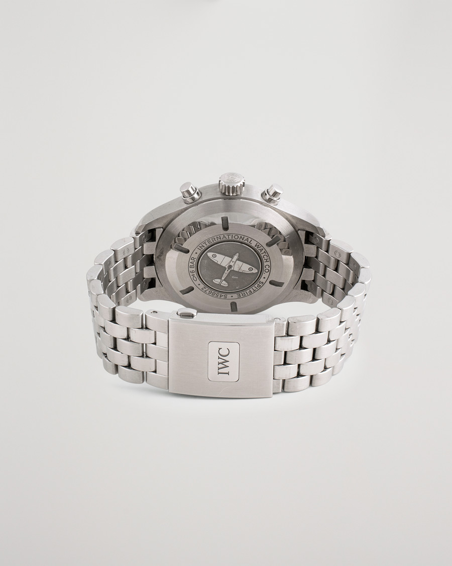 Herr | Pre-Owned & Vintage Watches | IWC Pre-Owned | Spitfire Chronograph IW377719 Steel Grey