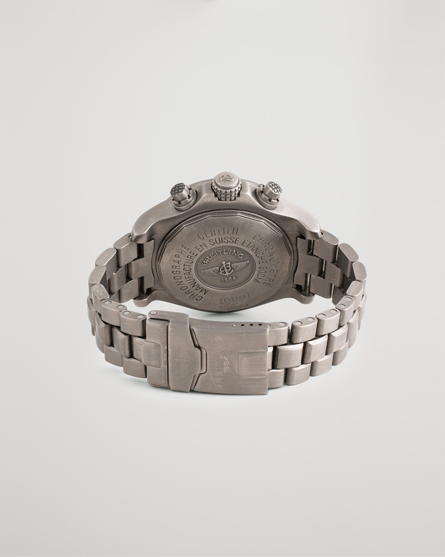 Herr | Breitling Pre-Owned Avenger Steel Black | Breitling Pre-Owned | Avenger Steel Black