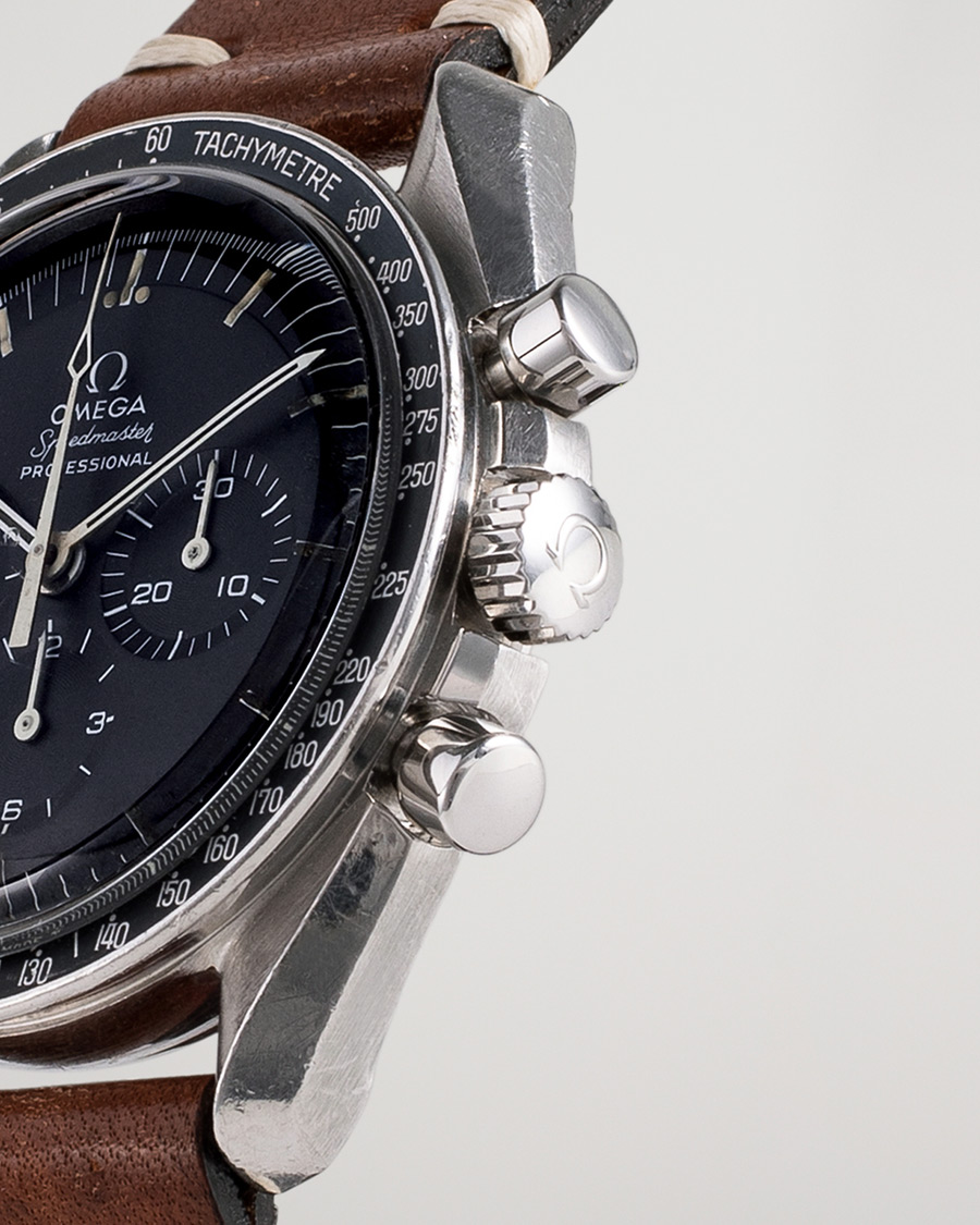 Herr | Omega Pre-Owned Speedmaster Steel Black | Omega Pre-Owned | Speedmaster Steel Black