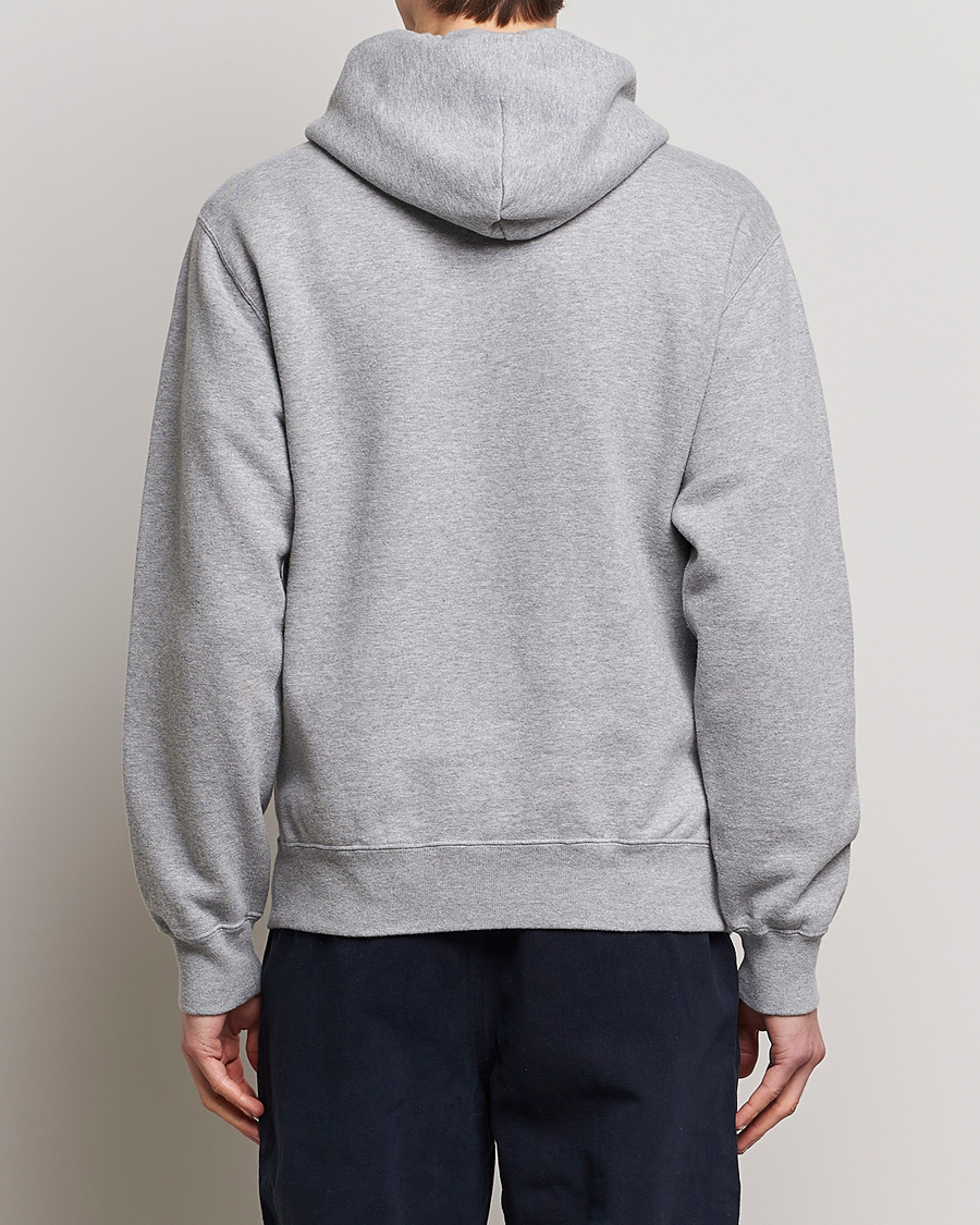 Herr | Tröjor | BEAMS PLUS | Japanese Cotton Hoodie Heather Grey