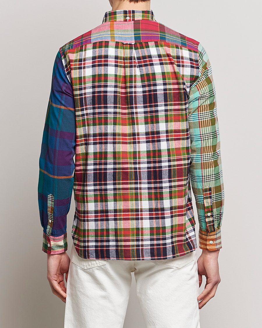 Herr | Skjortor | BEAMS PLUS | Indian Madras Button Down Shirt Multicolor