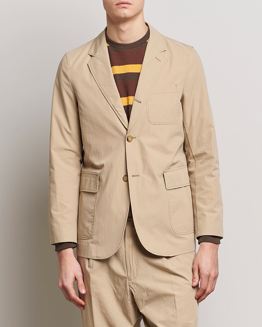 Herr | Kavajer | BEAMS PLUS | Comfort Cloth Travel Jacket Beige