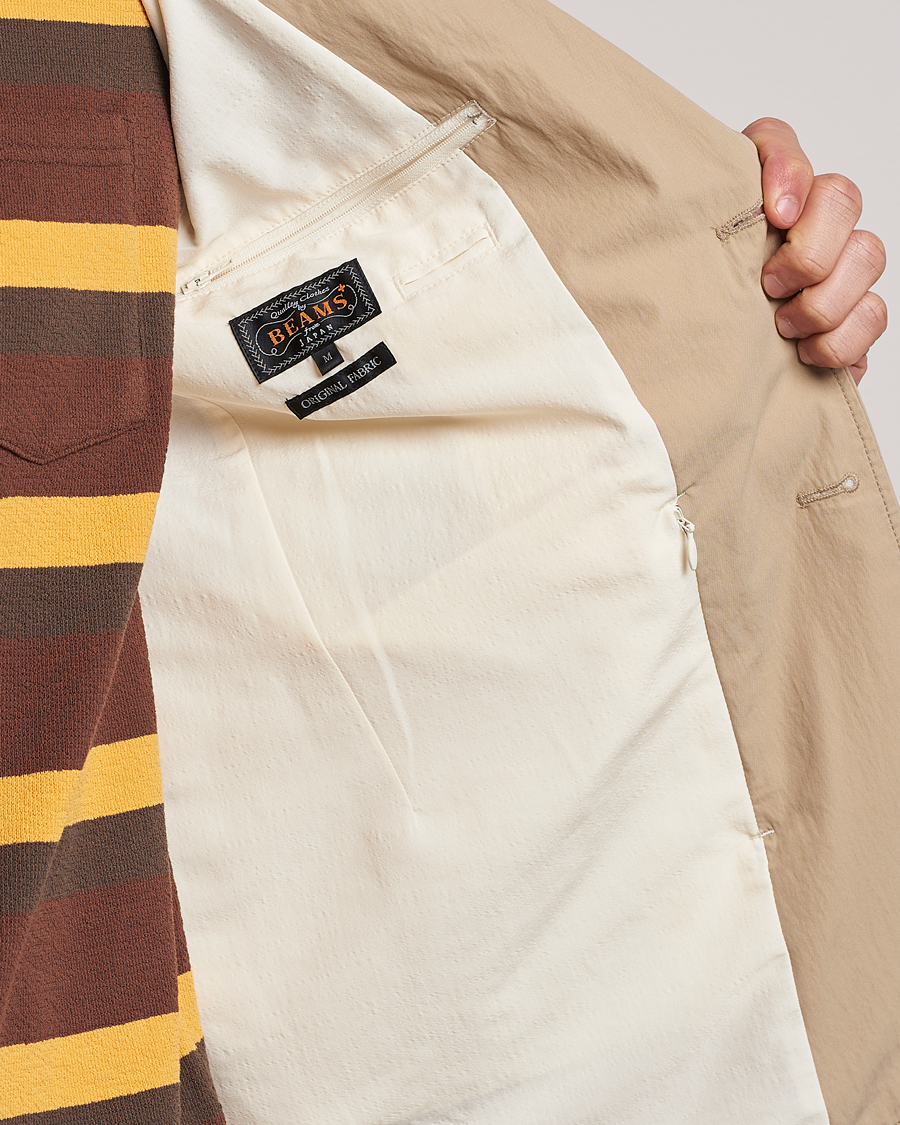 Herr | Kavajer | BEAMS PLUS | Comfort Cloth Travel Jacket Beige