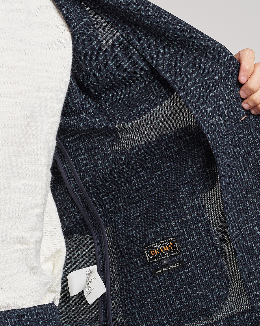 Herr | Kavajer | BEAMS PLUS | Panama Smoking Jacket Navy