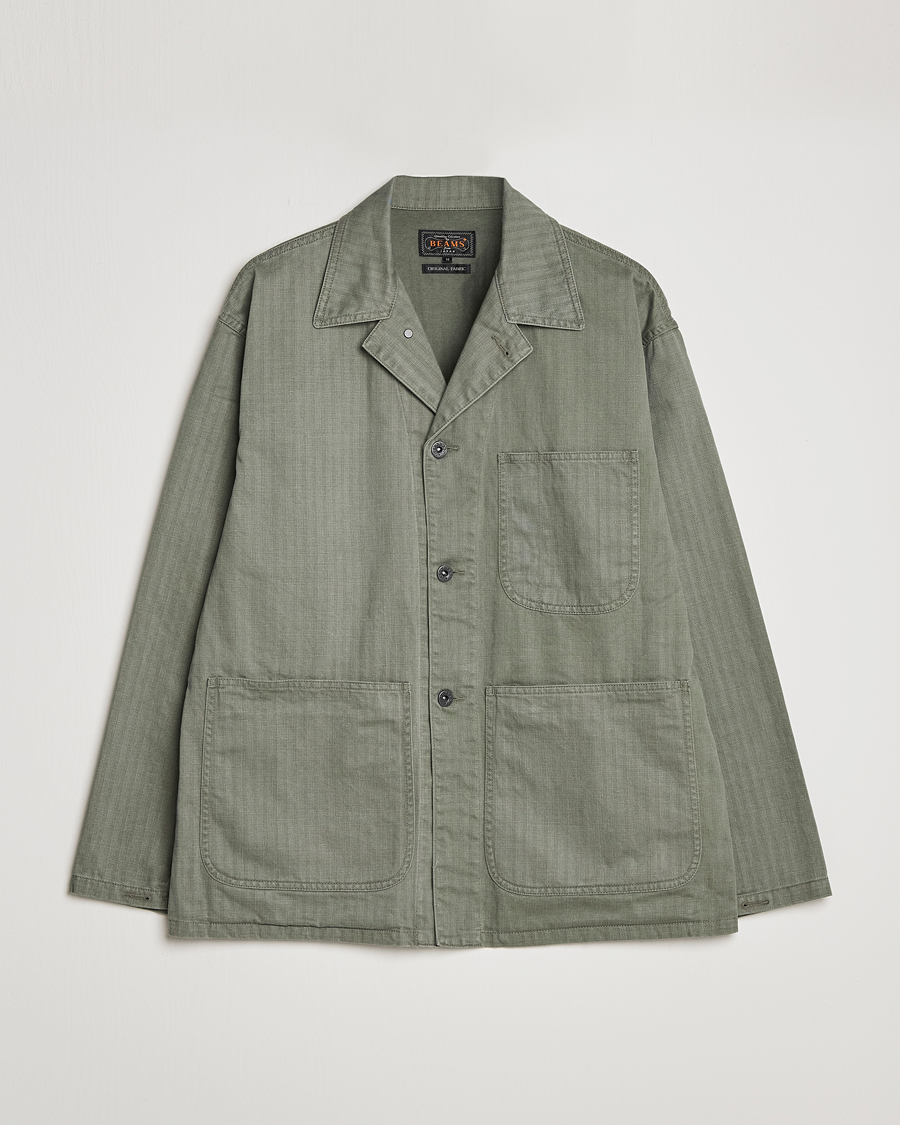 Herr | Jackor | BEAMS PLUS | MIL Chore Jacket Olive