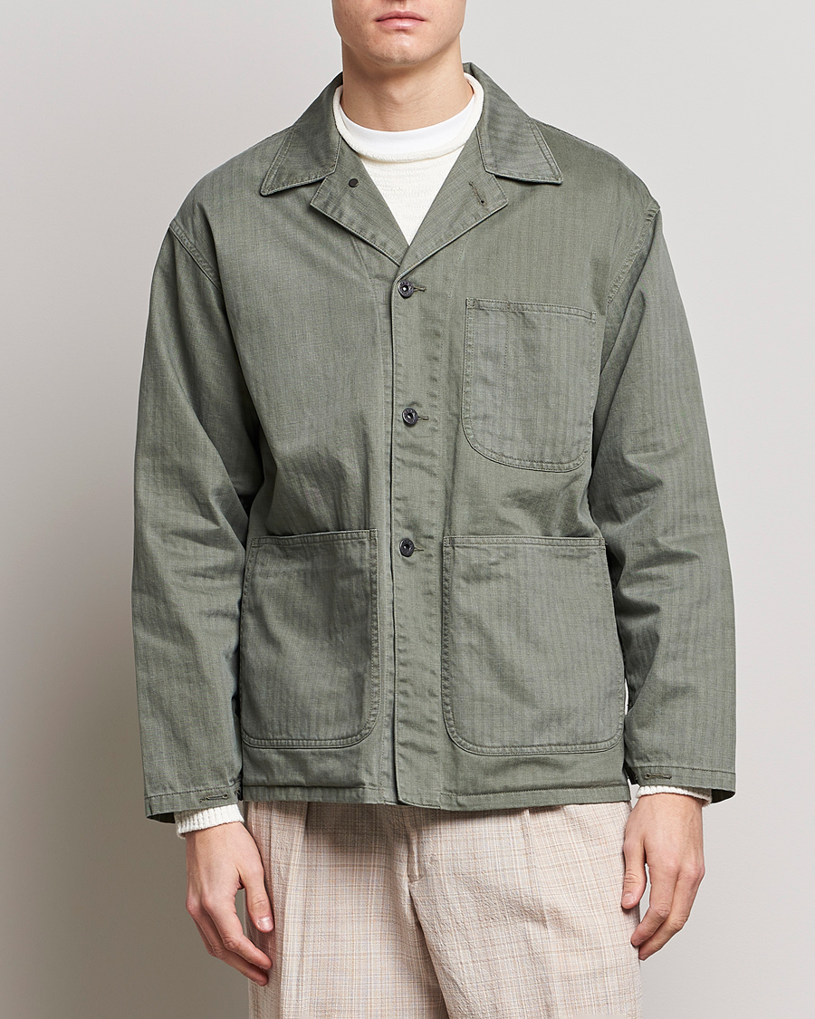 Herr | Jackor | BEAMS PLUS | MIL Chore Jacket Olive