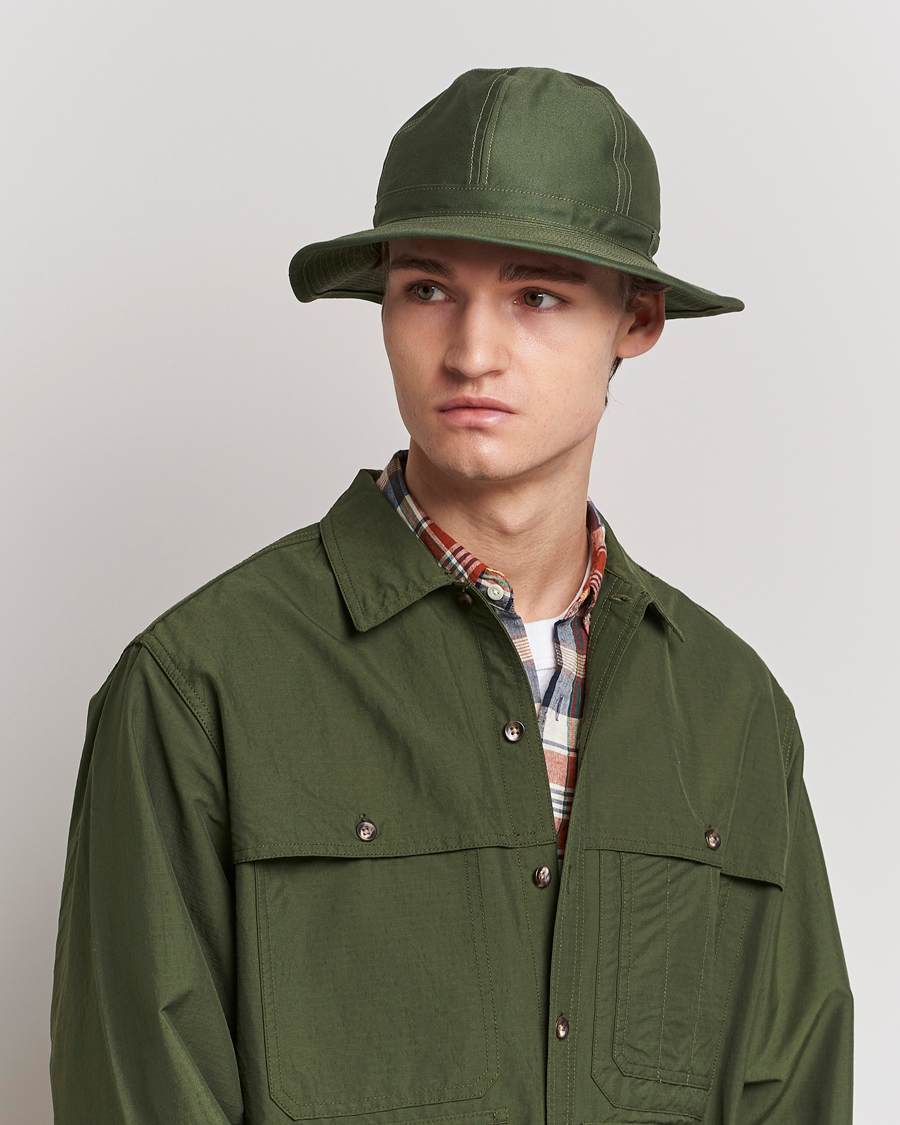 Herr | BEAMS PLUS MIL Cotton Hat Olive | BEAMS PLUS | MIL Cotton Hat Olive