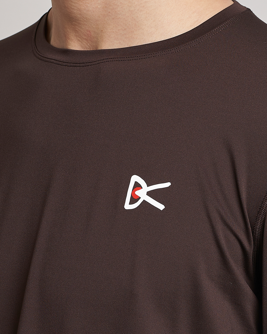 Herr | T-Shirts | District Vision | Deva-Tech Long Sleeve T-Shirt Cacao