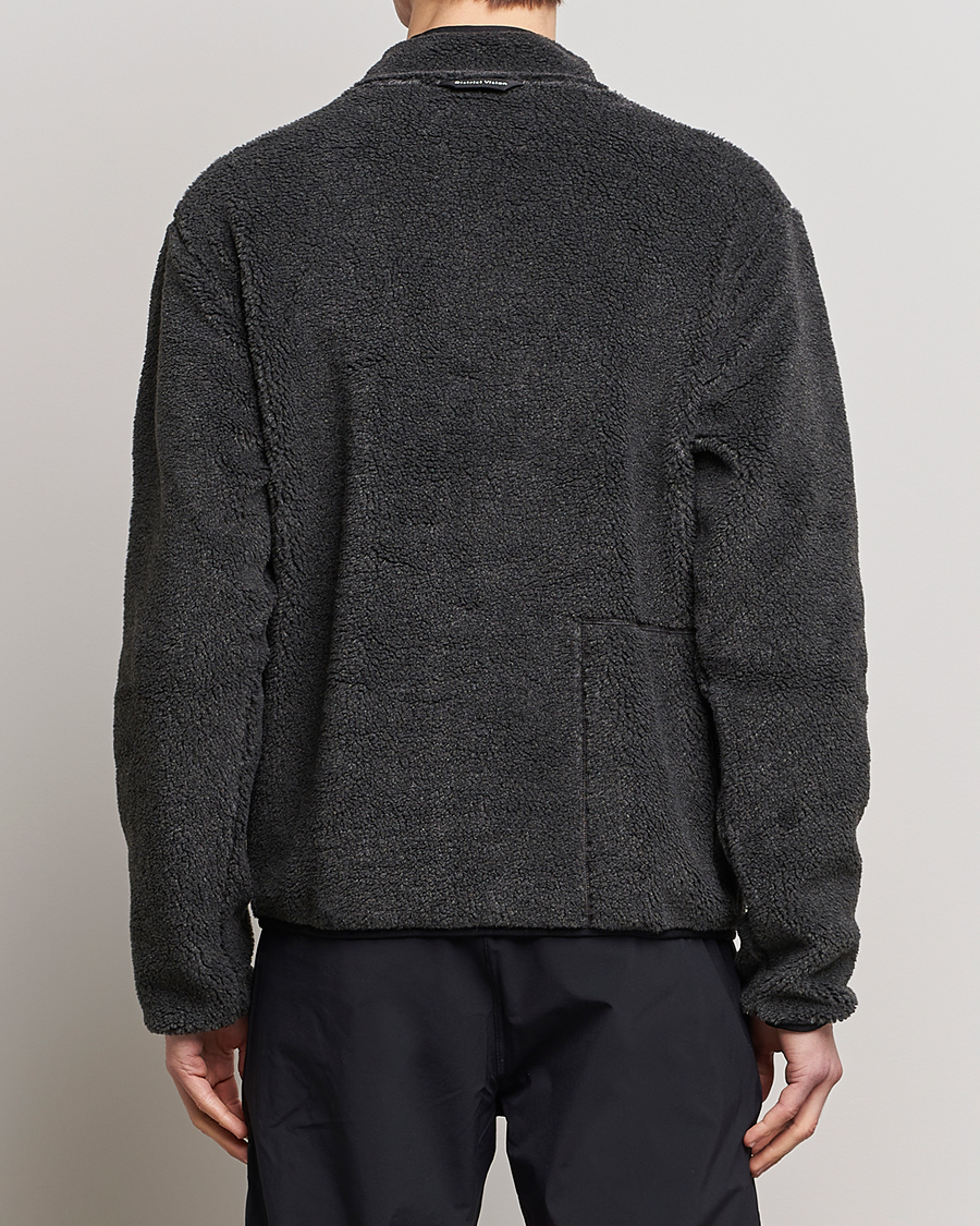 Herr | Tröjor | District Vision | Doug Half Zip Fleece Charcoal