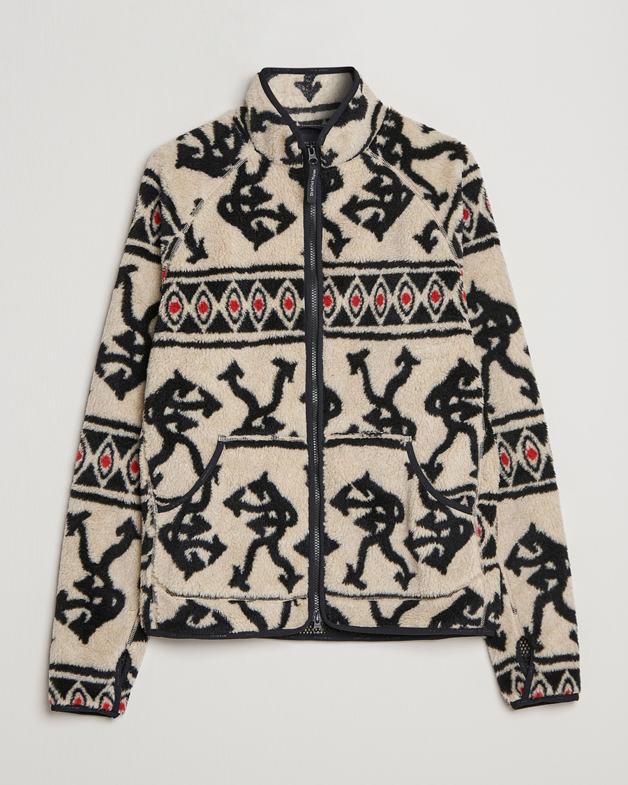 Herr | Tröjor | District Vision | Greg Cabin Fleece Natural