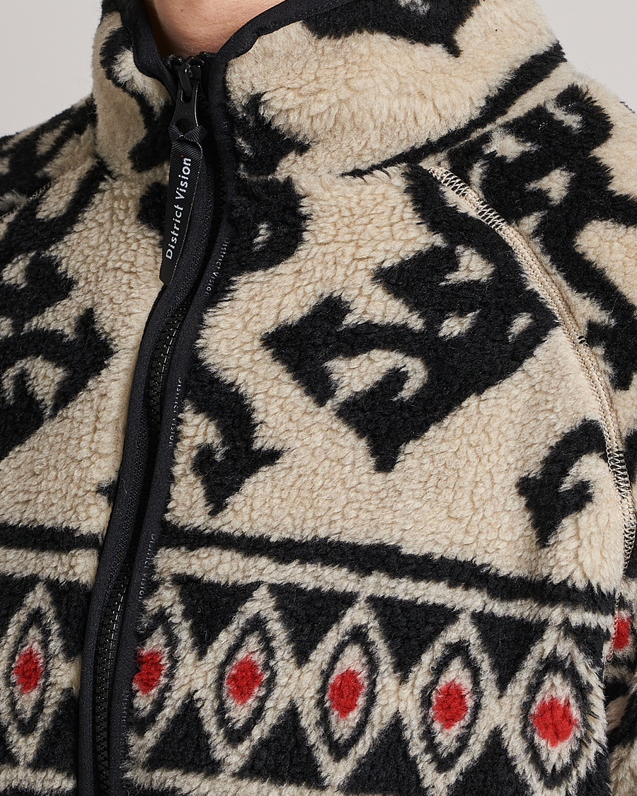 Herr | Tröjor | District Vision | Greg Cabin Fleece Natural