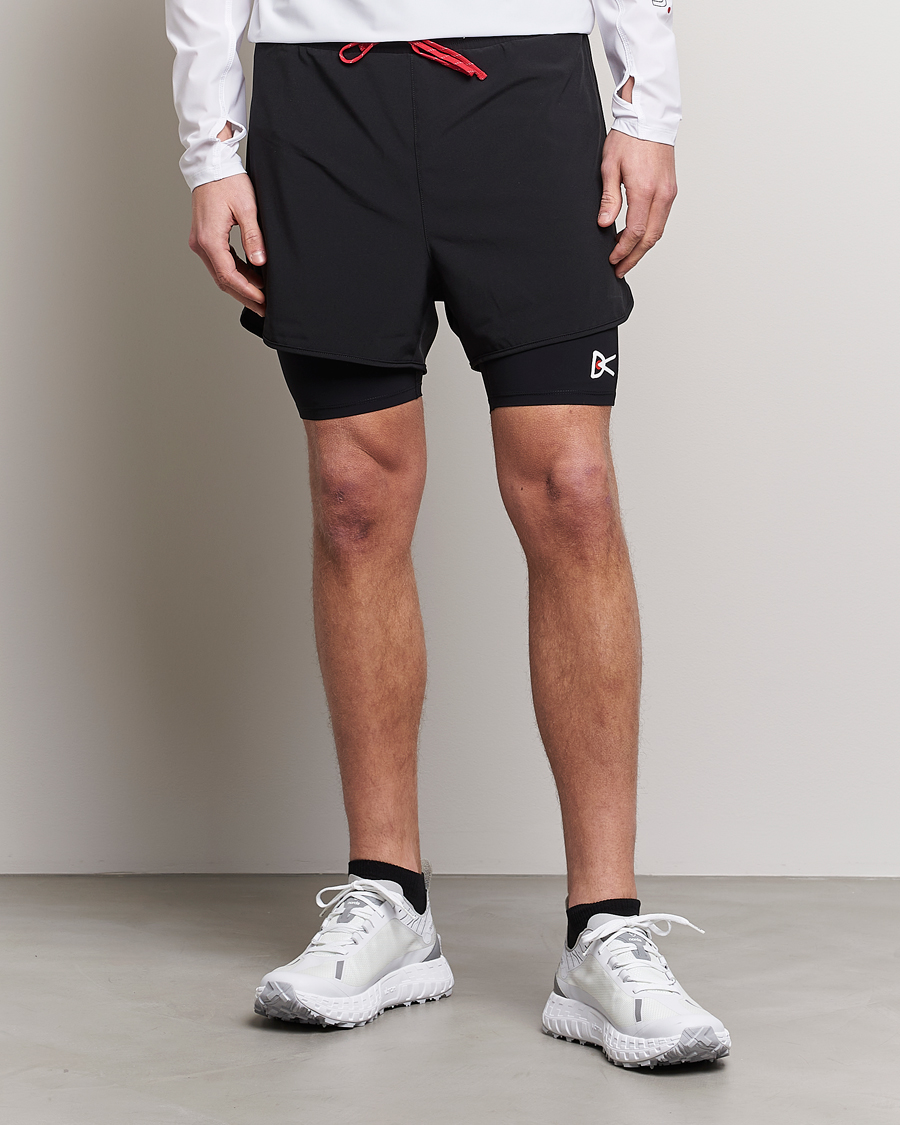 Herr | Sport | District Vision | Aaron Trail Shorts Black