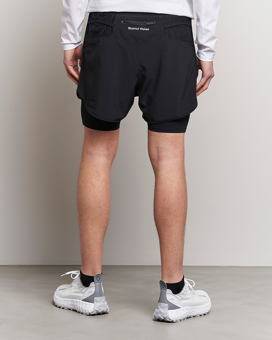 Herr | Shorts | District Vision | Aaron Trail Shorts Black