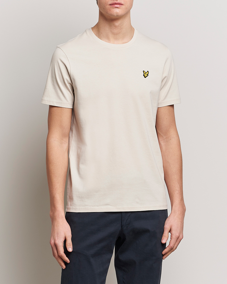 Herr | Kläder | Lyle & Scott | Crew Neck Organic Cotton T-Shirt Cove