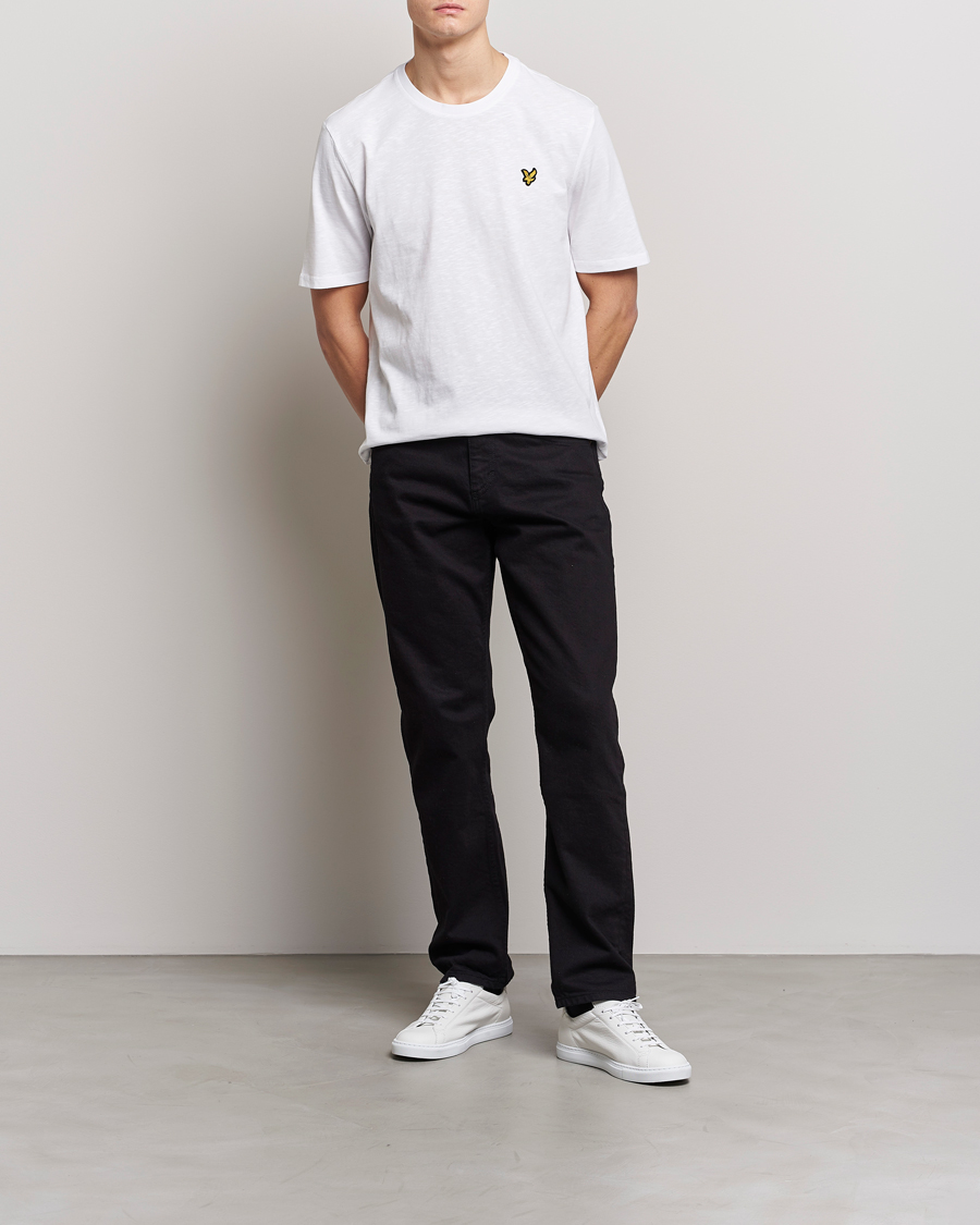 Herr | T-Shirts | Lyle & Scott | Slub T-Shirt White