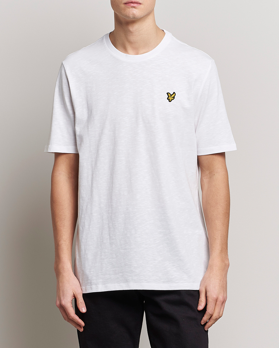 Herr | T-Shirts | Lyle & Scott | Slub T-Shirt White