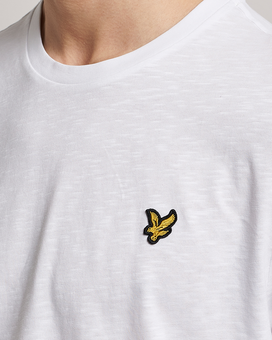 Herr | T-Shirts | Lyle & Scott | Slub T-Shirt White