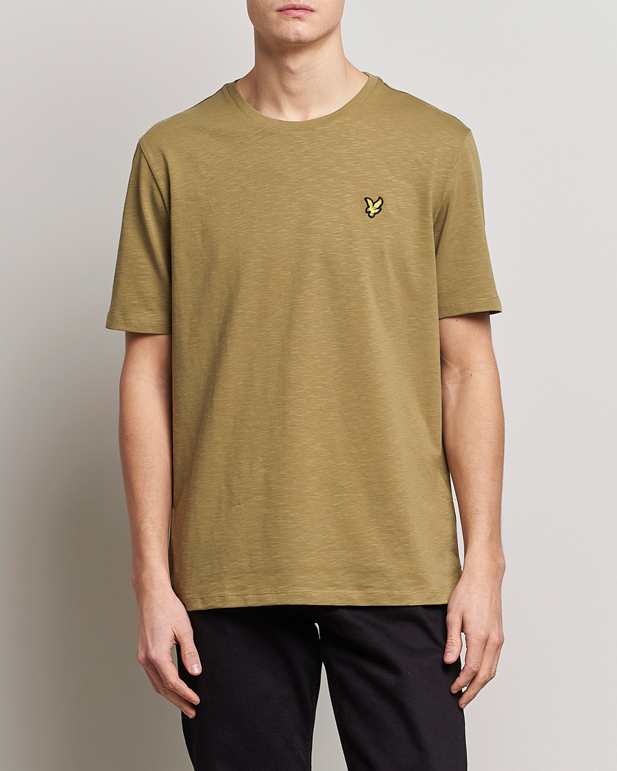 Herr |  | Lyle & Scott | Slub T-Shirt Sea Weed