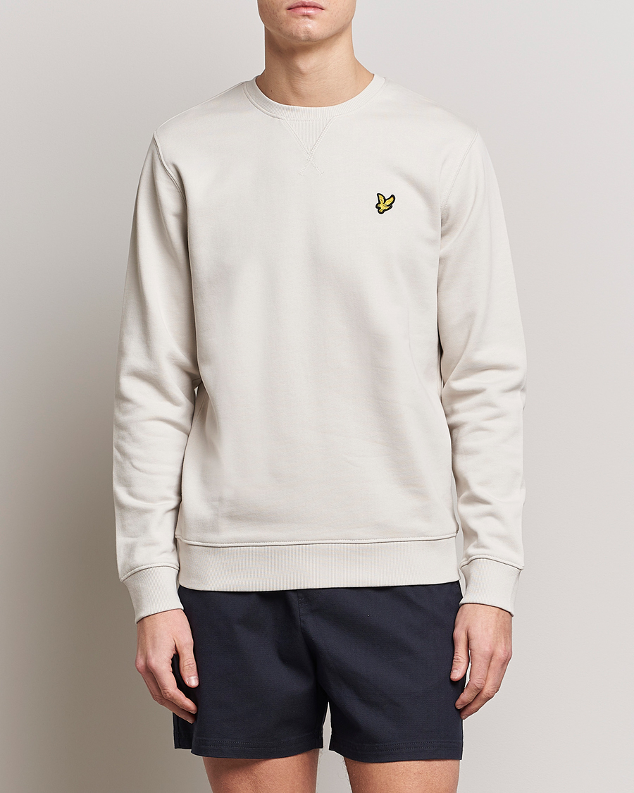 Herr | Tröjor | Lyle & Scott | Crew Neck Cotton Sweatershirt Cove