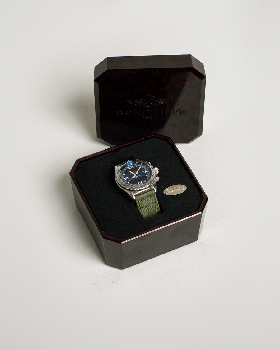 Herr | Pre-Owned & Vintage Watches | Breitling Pre-Owned | B-1 A68362 Steel Blue