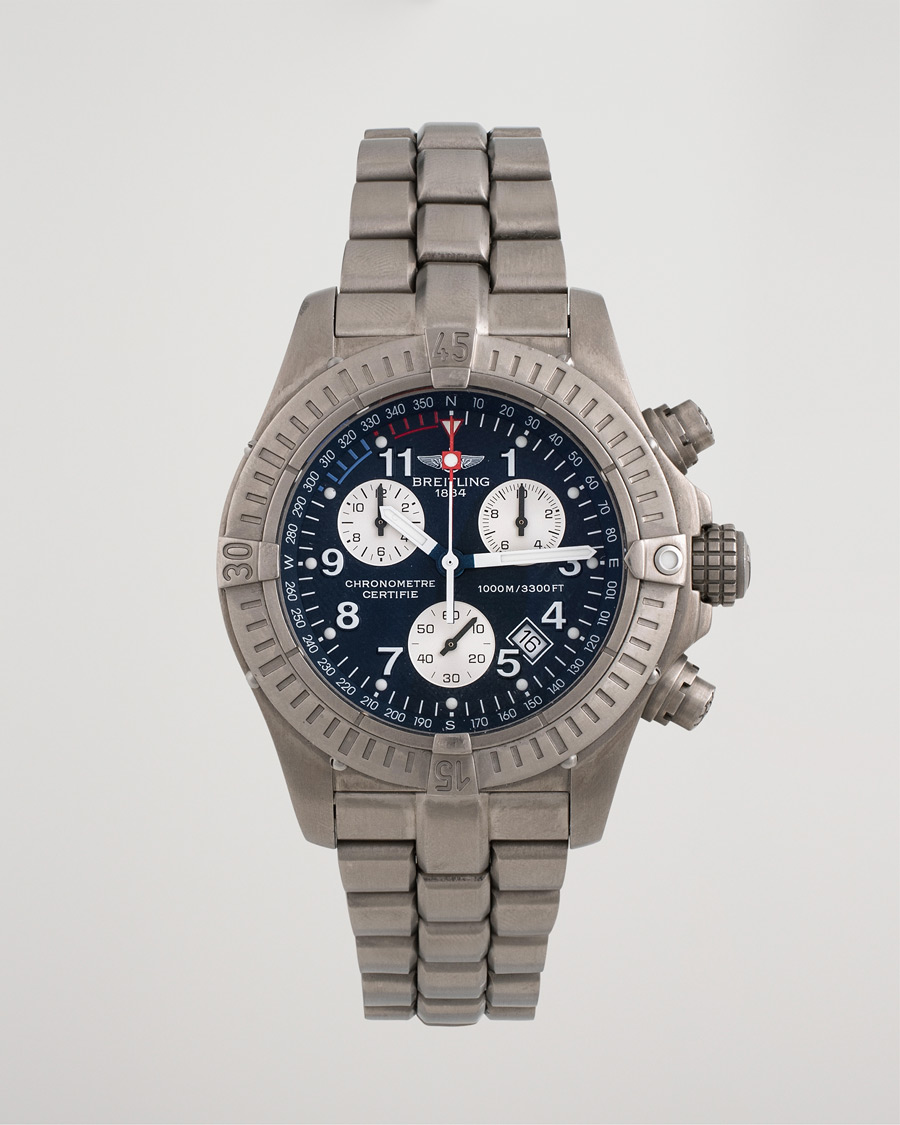 Herr | Pre-Owned & Vintage Watches | Breitling Pre-Owned | AvengerM1 E73360 Titan Blue