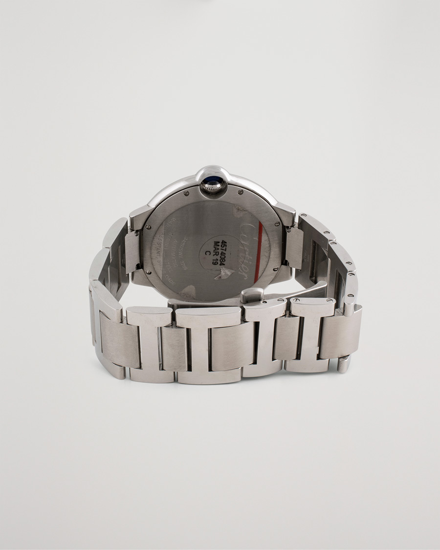 Herr | Pre-Owned & Vintage Watches | Cartier Pre-Owned | Ballon Bleu 42 3765342975WX Steel White