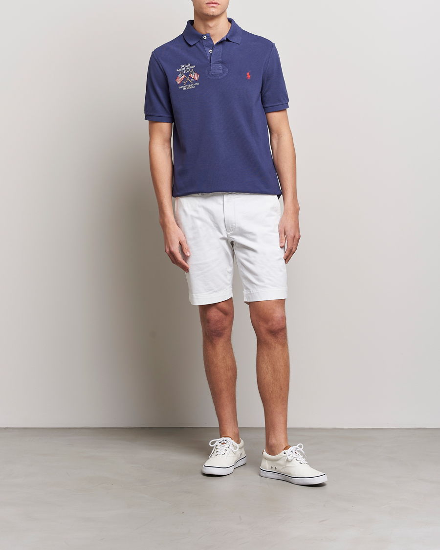 Herr | Pikéer | Polo Ralph Lauren | Classic Fit Flag Polo Boathouse Navy