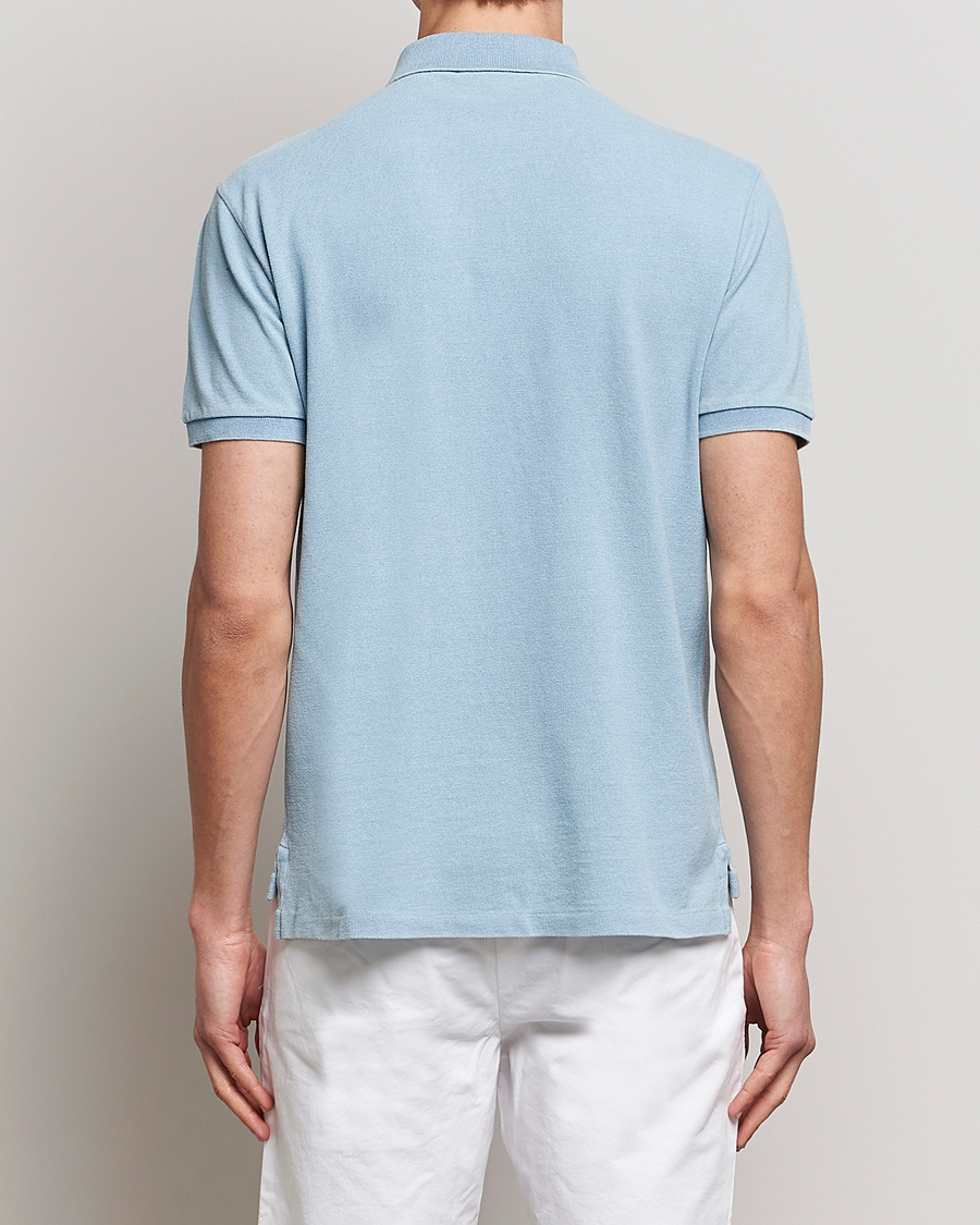 Herr | Pikéer | Polo Ralph Lauren | Custom Slim Fit Polo Light Indigo