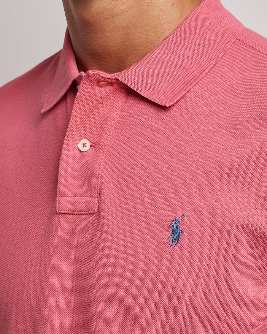 Herr | Pikéer | Polo Ralph Lauren | Custom Slim Fit Polo Red Sky