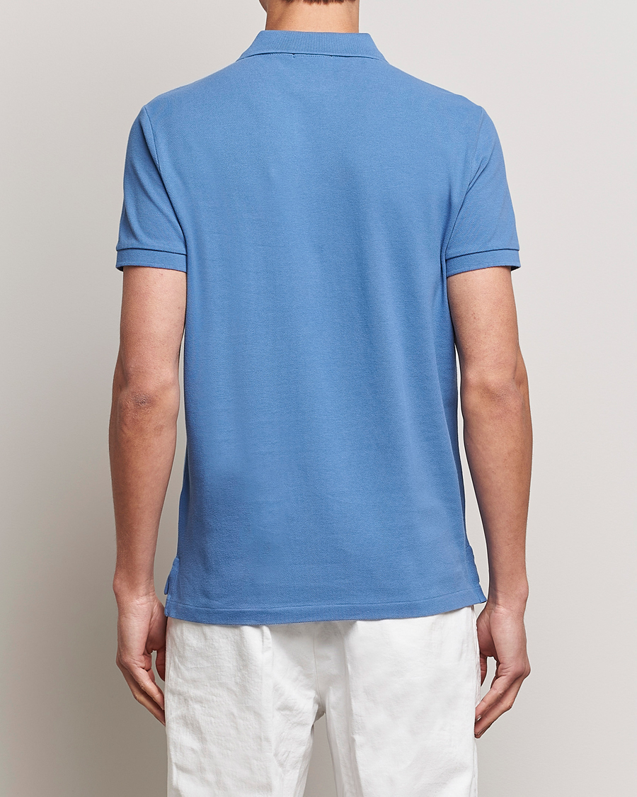 Herr | Pikéer | Polo Ralph Lauren | Custom Slim Fit Polo French Blue