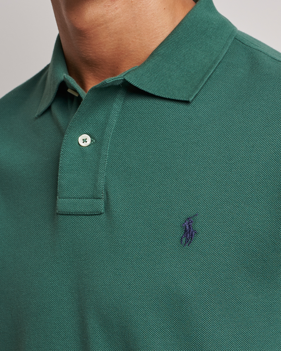 Herr | Pikéer | Polo Ralph Lauren | Custom Slim Fit Polo Washed Forest