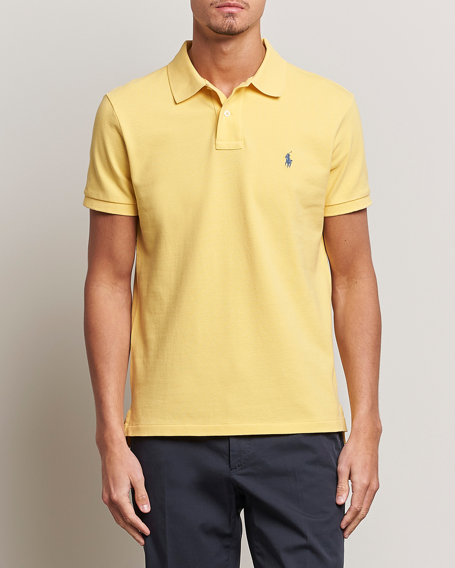 Herr | Pikéer | Polo Ralph Lauren | Custom Slim Fit Polo Fall Yellow