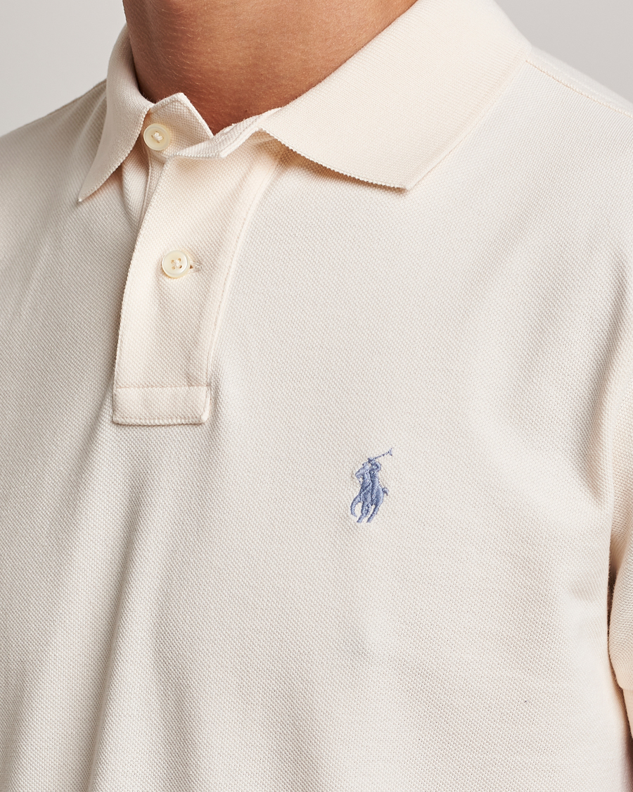 Herr | Pikéer | Polo Ralph Lauren | Custom Slim Fit Polo Guide Cream