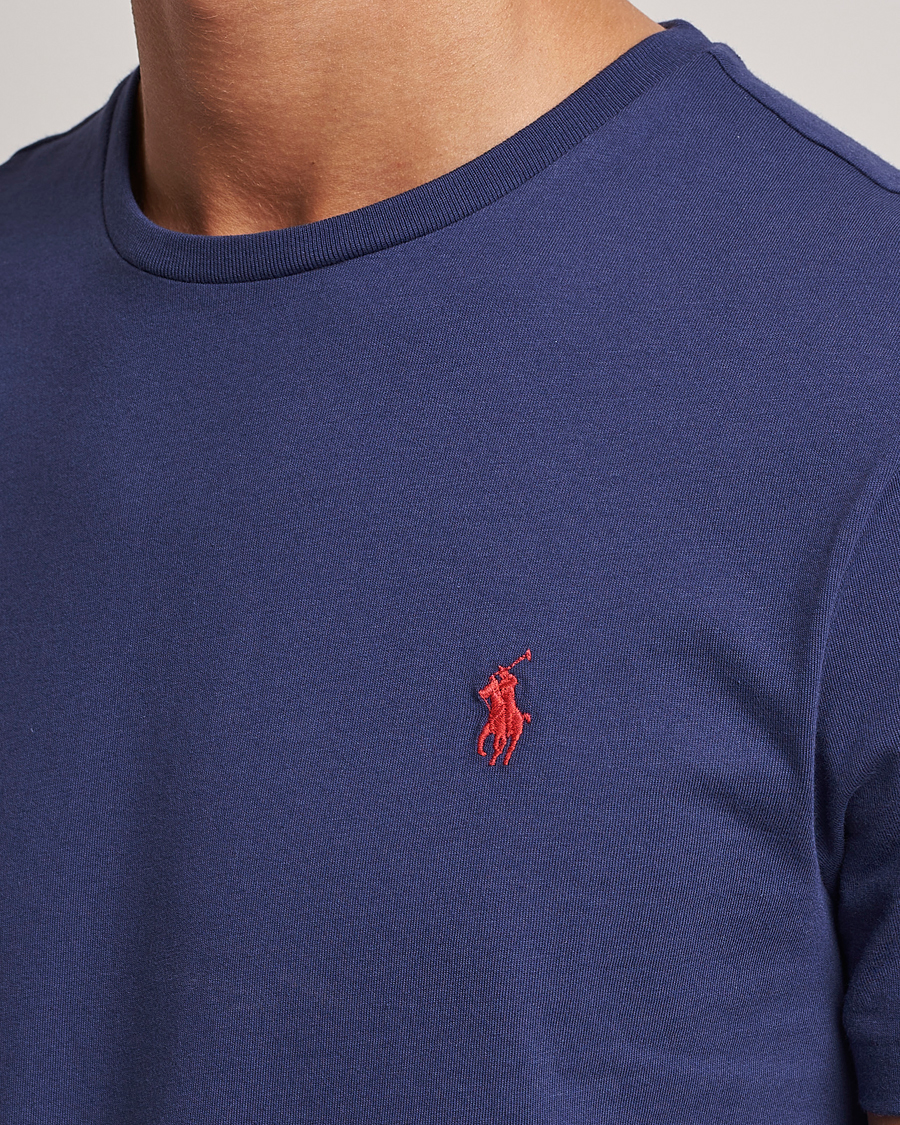 Herr | T-Shirts | Polo Ralph Lauren | Crew Neck T-Shirt Boathouse Navy