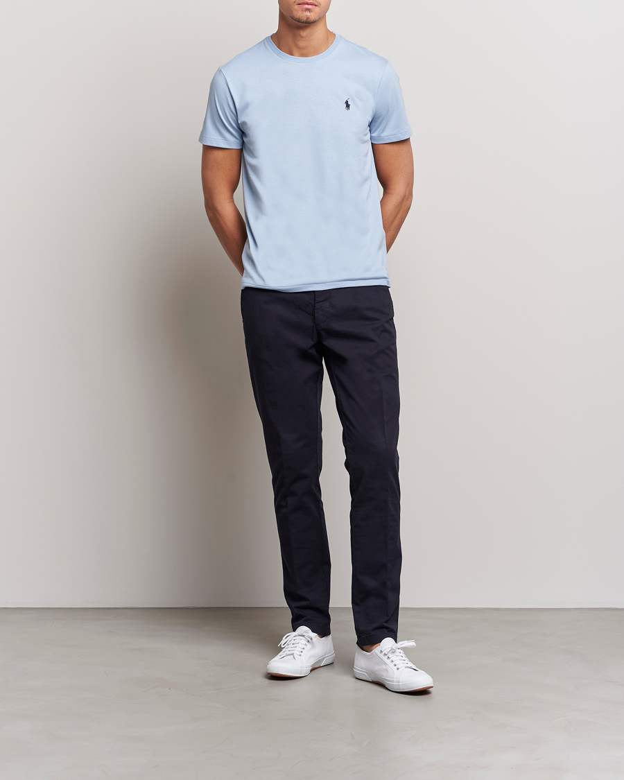 Herr | T-Shirts | Polo Ralph Lauren | Crew Neck T-Shirt Estate Blue