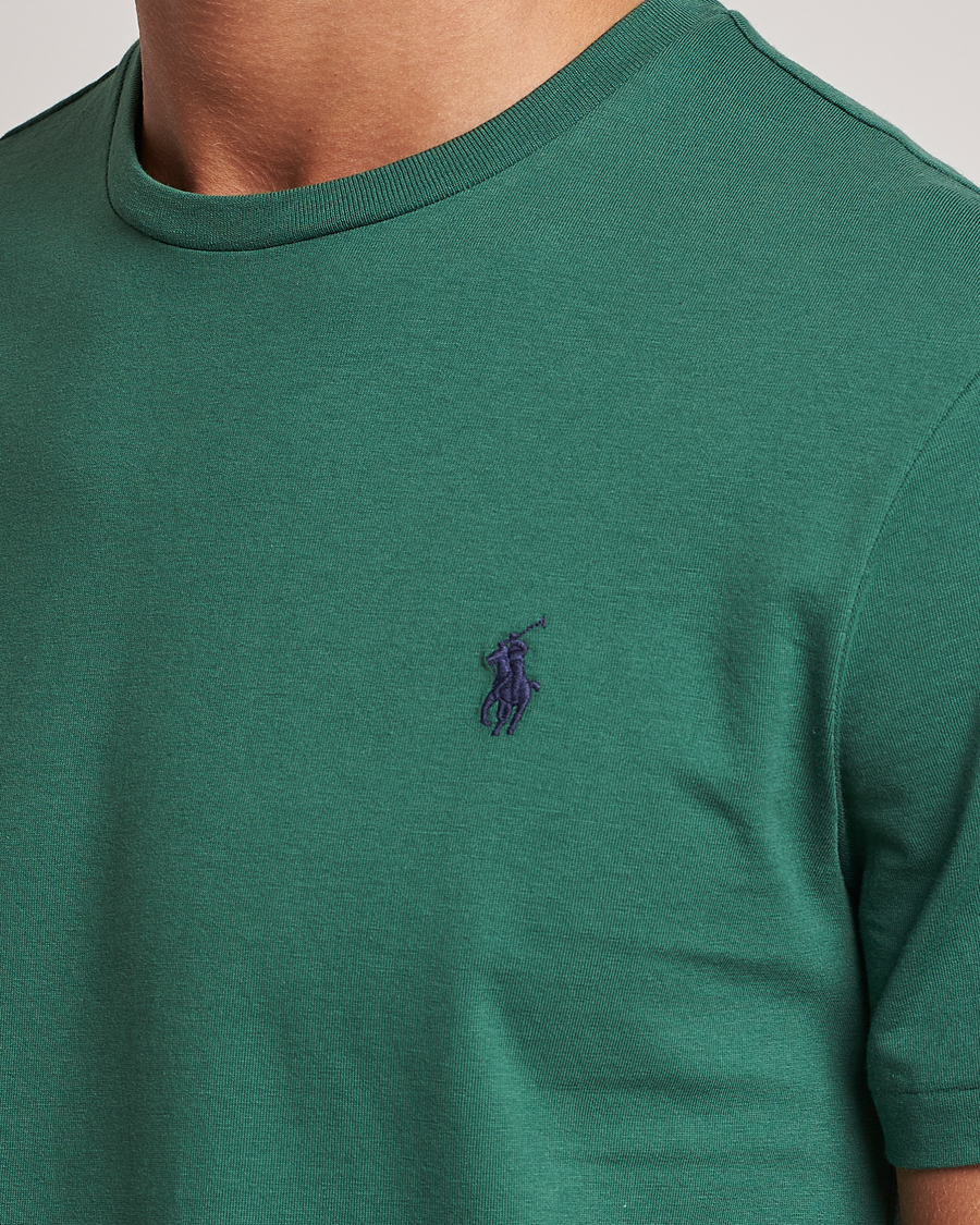 Herr | T-Shirts | Polo Ralph Lauren | Crew Neck T-Shirt Washed Forest