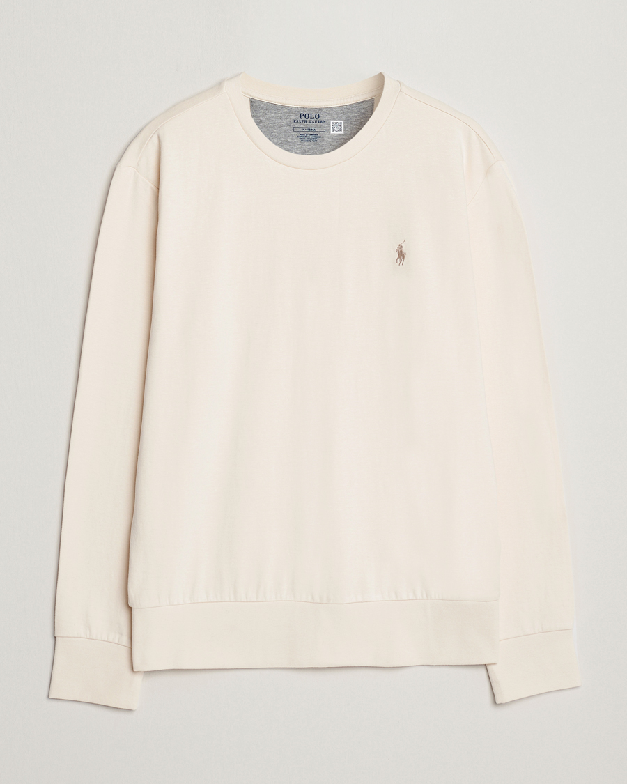 Herr |  | Polo Ralph Lauren | Double Knitted Jersey Sweatshirt Guide Cream