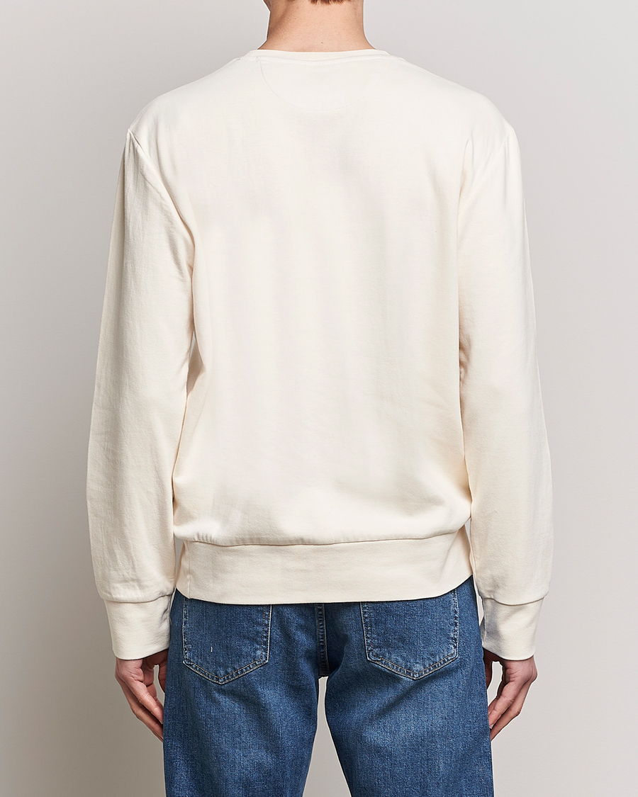 Herr | Tröjor | Polo Ralph Lauren | Double Knitted Jersey Sweatshirt Guide Cream
