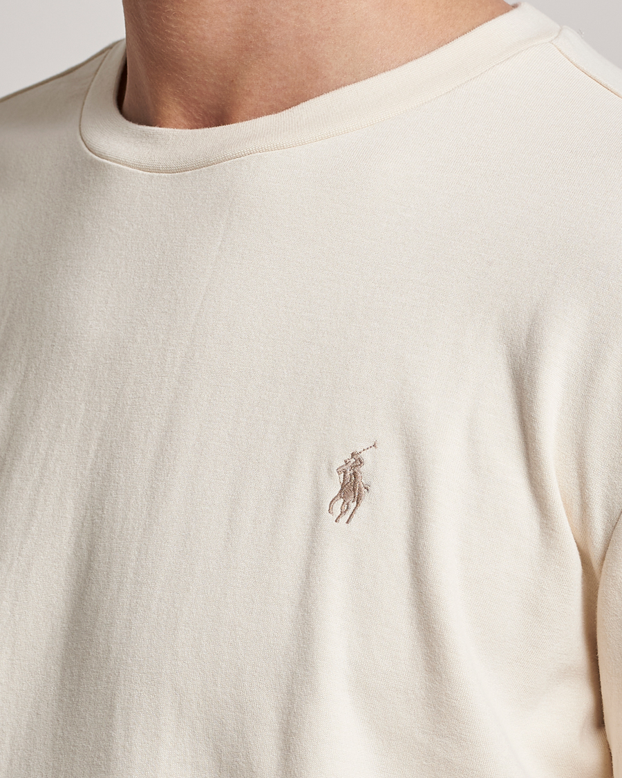 Herr | Tröjor | Polo Ralph Lauren | Double Knitted Jersey Sweatshirt Guide Cream