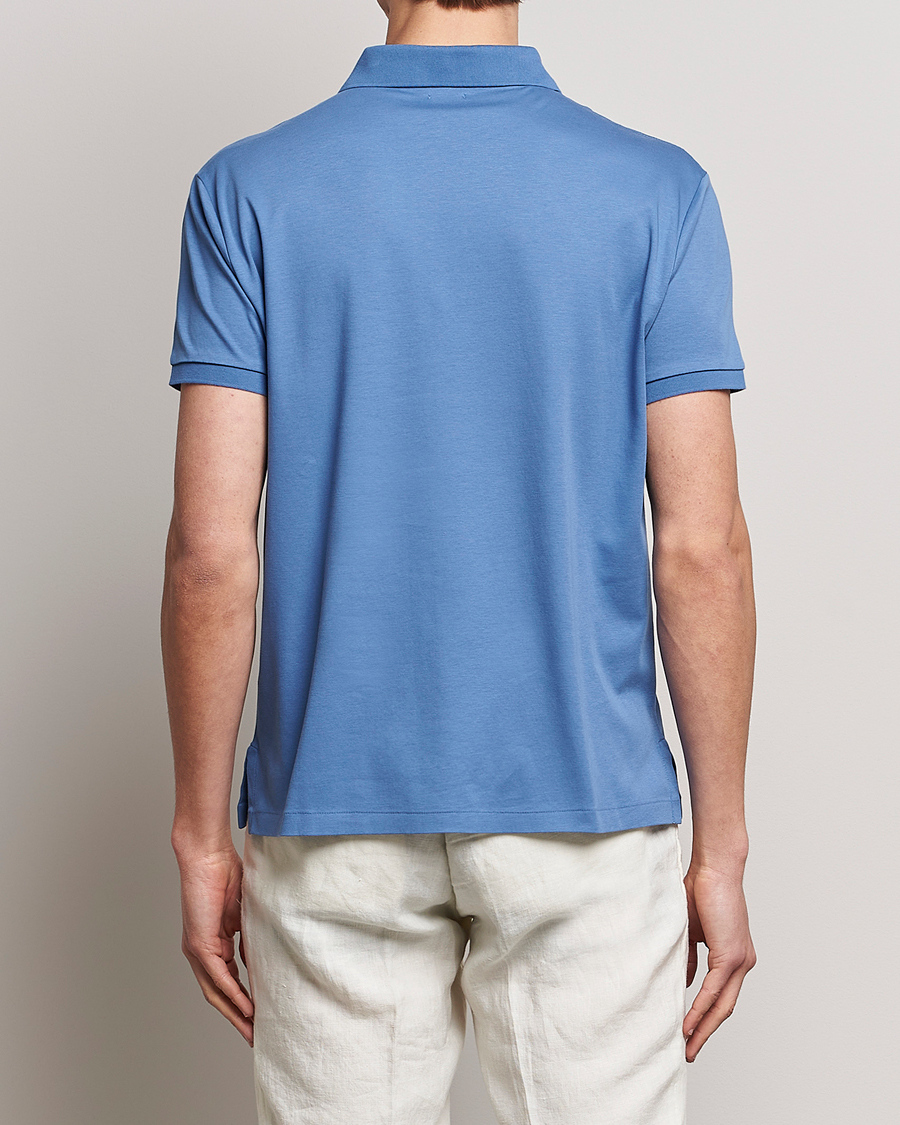 Herr | Pikéer | Polo Ralph Lauren | Luxury Pima Cotton Polo French Blue